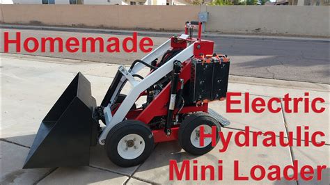 electric skid steer diy|all electric skid steer loader.